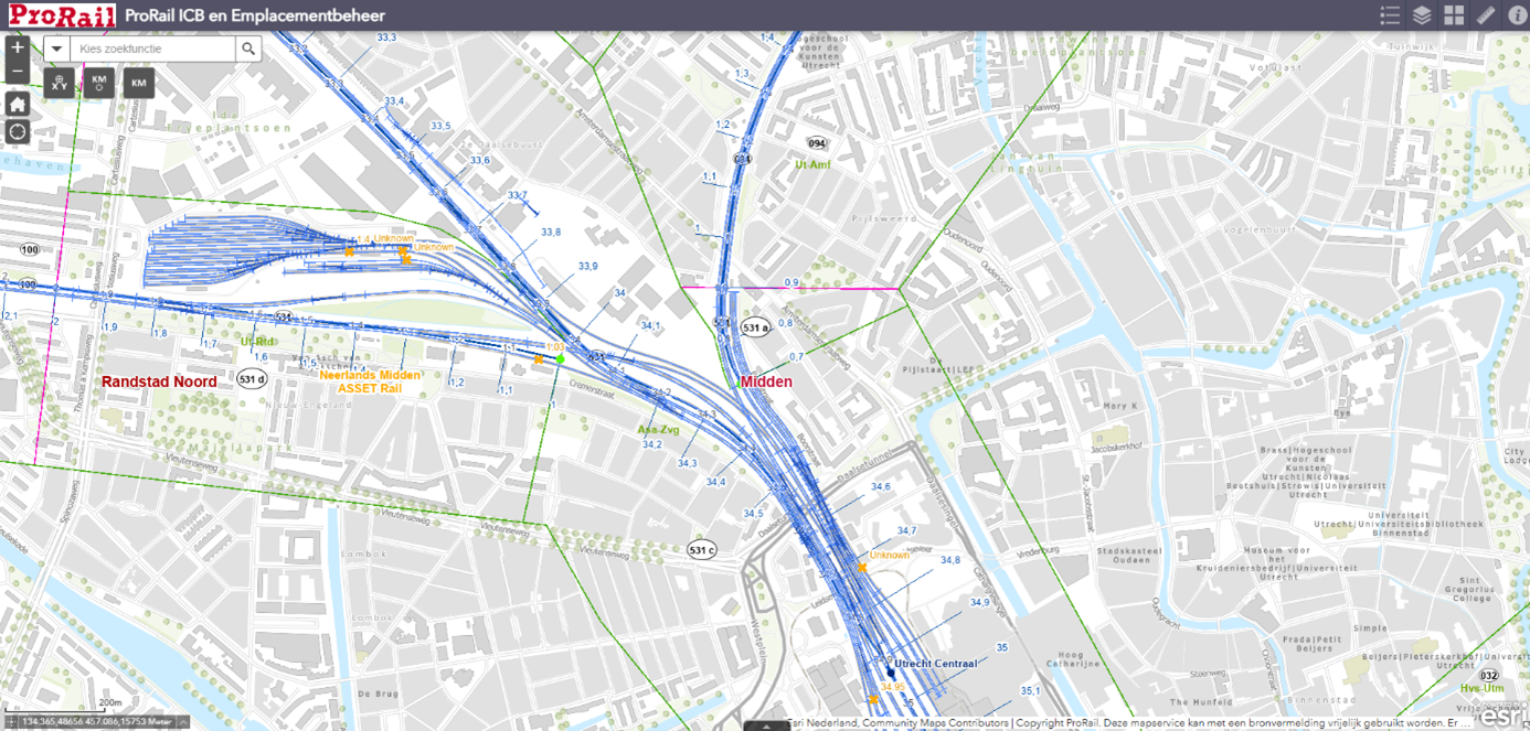 ProRail ICB en Emplacementbeheer