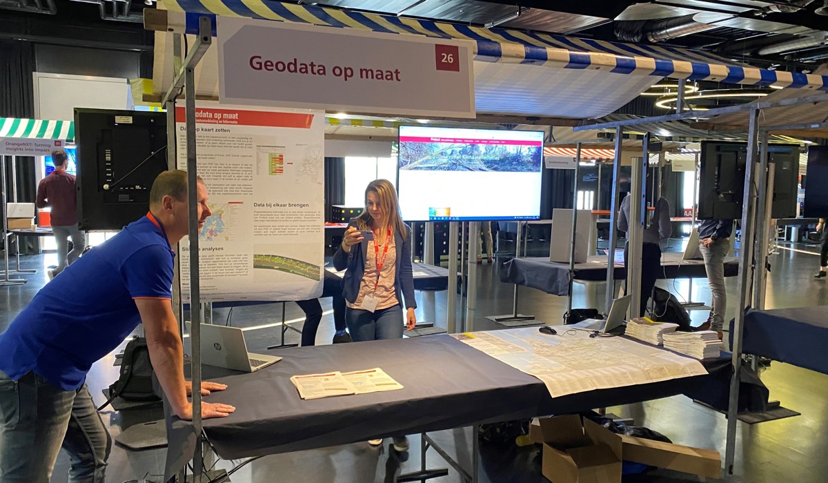 Afbeelding van de stand Spoordata op maat
