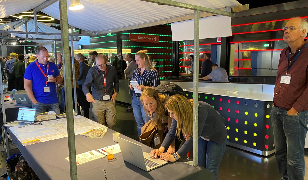 Afbeelding stand Spoordata op maat