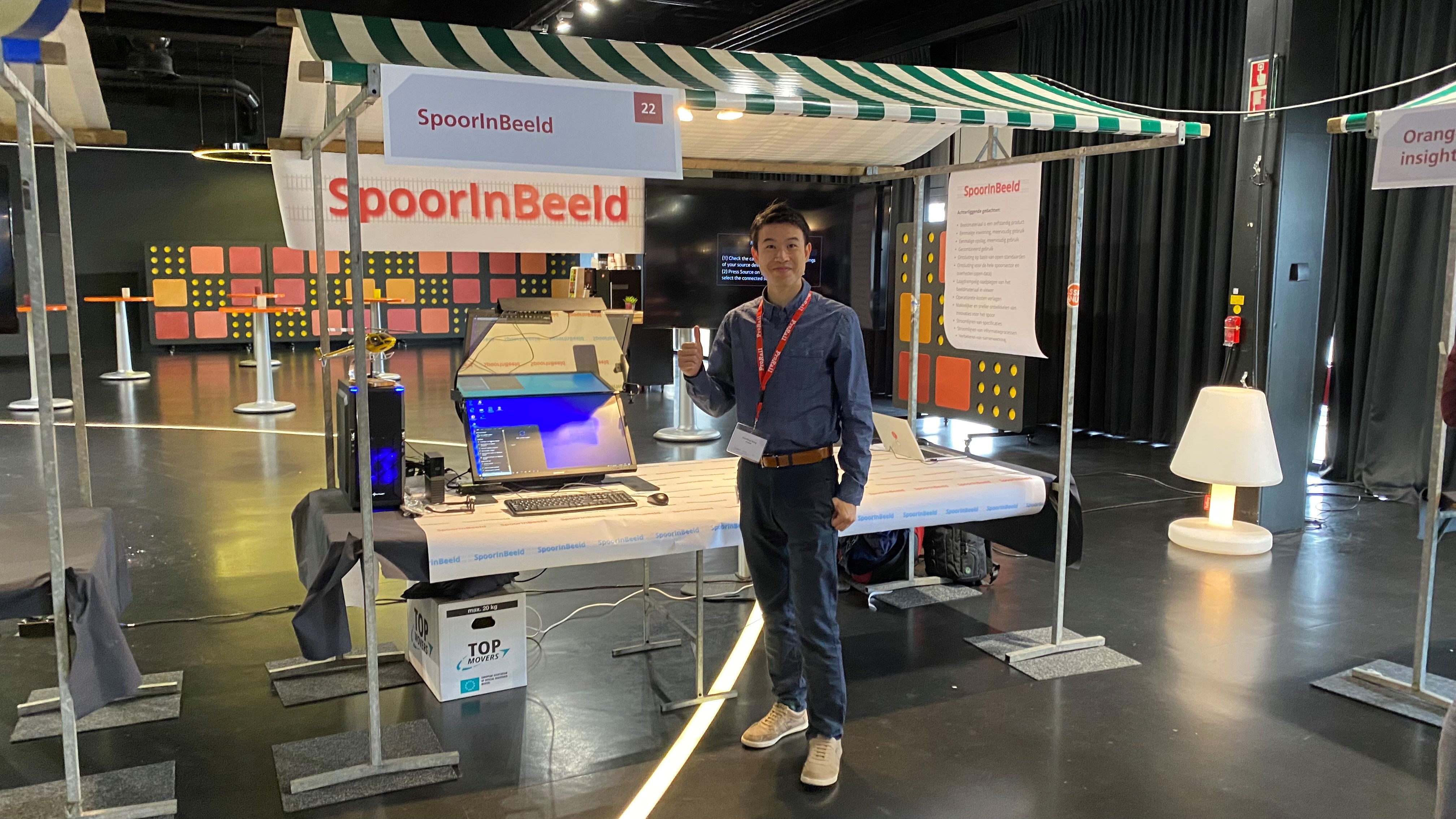 Afbeelding van de stand Spoor in beeld