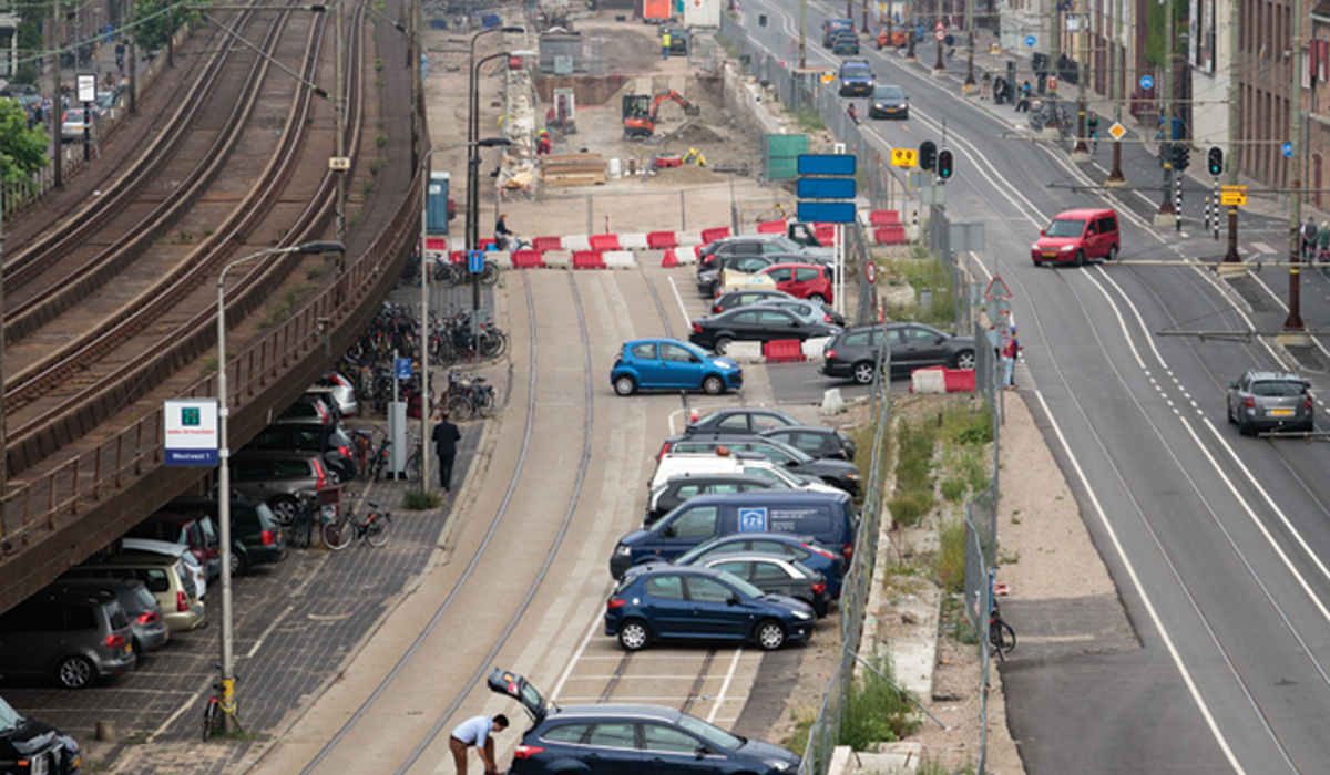 Afbeelding van spoorzone Delft