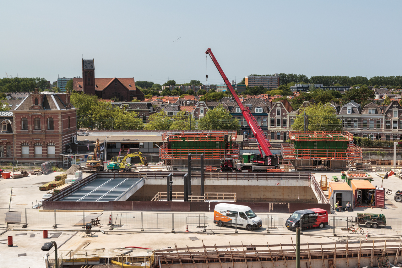 Afbeelding van spoorzone Delft